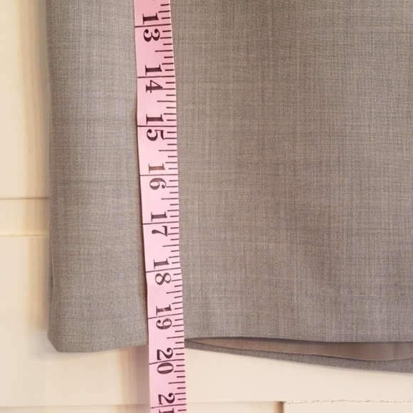 GAP 90s Y2K Vintage Grey Stretch Pencil Skirt - Picture 4 of 8